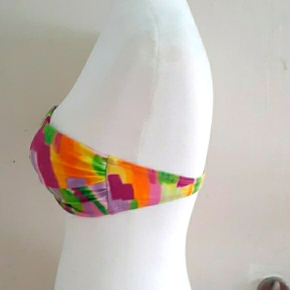 Victoria’s Secret Front Twist Bandeau Multicolored Size 34 C - Picture 3 of 8